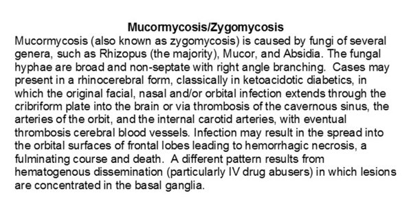 0A Mucormycosis-Zygomycosis text