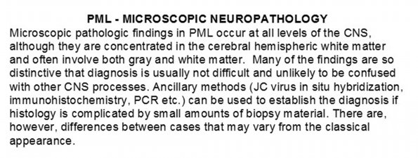 0A PML Microscopic Pathology - Text