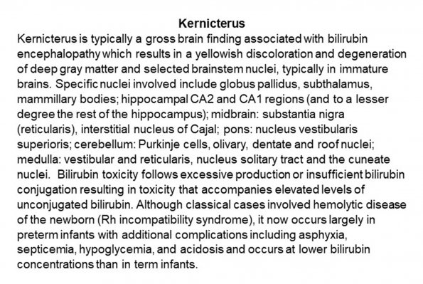 0A Kernicterus - Text