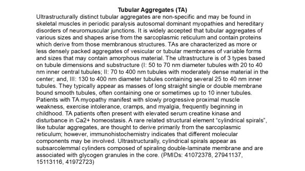 0A Tubular Aggregates - Text