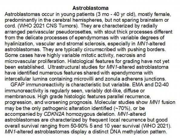 0A Astroblastoma - Text