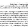 0A Metastases - Dural & Leptomeningeal - Text