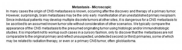 0A Metastasis - Text