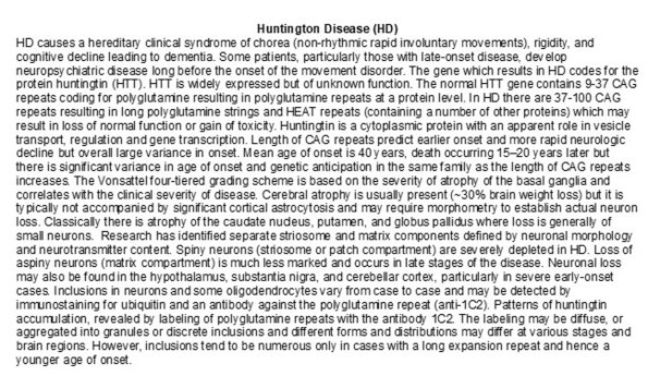 0A0 Huntington Disease - Text.docx