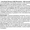 0A Lewy Body Disease (LBD) Brainstem – Microscopic Pathology