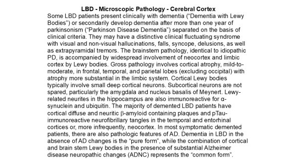 0A LBD - Cortical