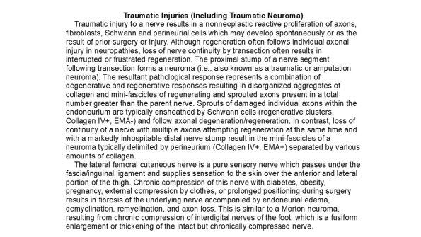 0A Traumatic Injury - Text