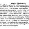 0A Viamin E Deficiency - Text