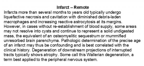 0A - Infarct, Remote